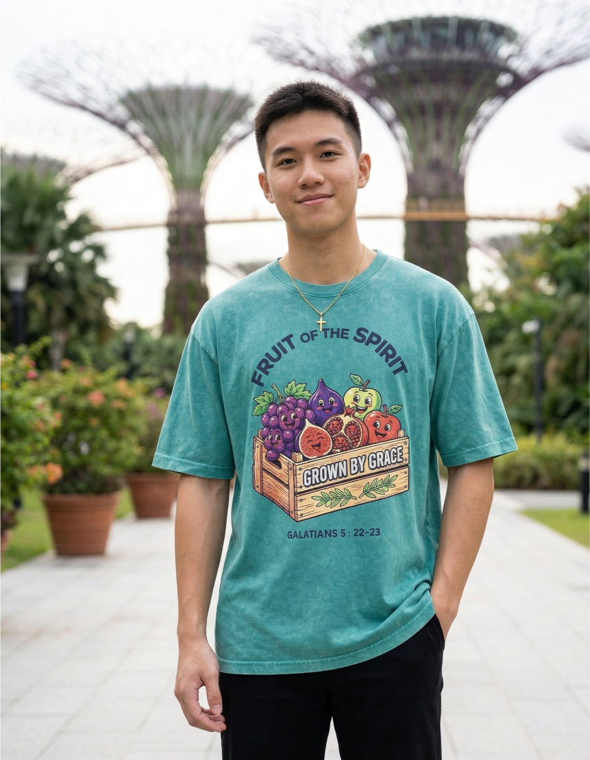 Fruit of the Spirit. Grown by Grace. — Galatians 5:22–23